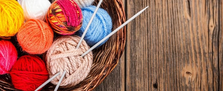 The joy of Knitting